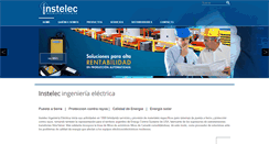 Desktop Screenshot of instelec.com.ar